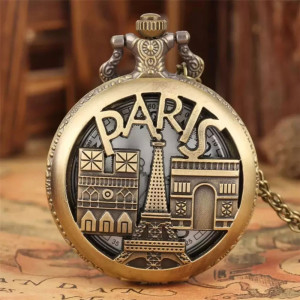 GT Gala Time Vintage Bronze Pocket-Watch