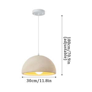 Polystyrene Glass Pendant Lamp Northern Hanging