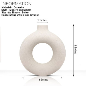 Vibein Ceramic Vases for Home Decor